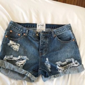 One Teaspoon Pacifica Charger Shorts